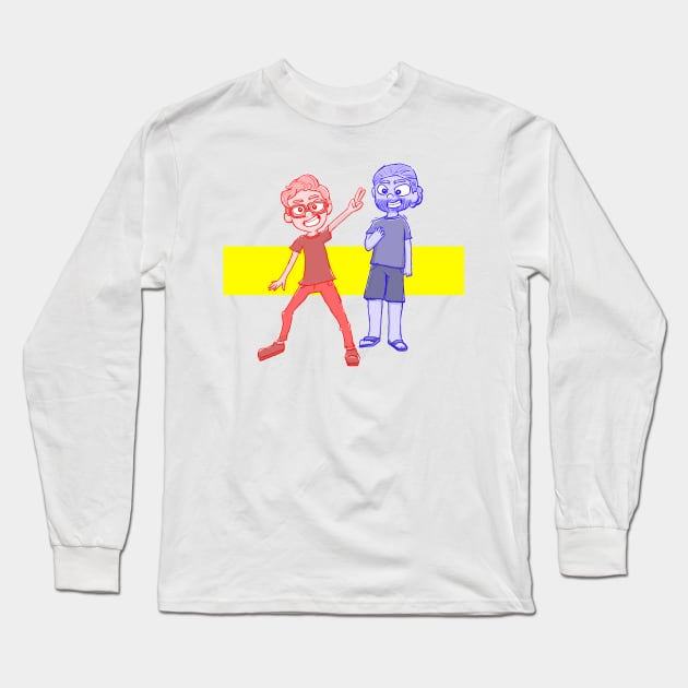 Supermega Long Sleeve T-Shirt by AlexisRaine